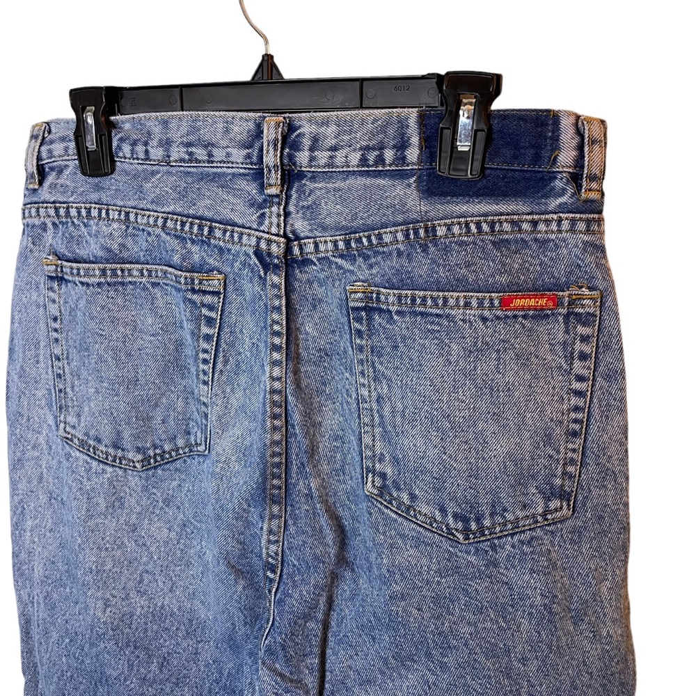 Jordache Mom Jeans Women’s 32x28 Blue High Rise Denim 90s Y2K Vintage High Waist - Picture 3 of 10